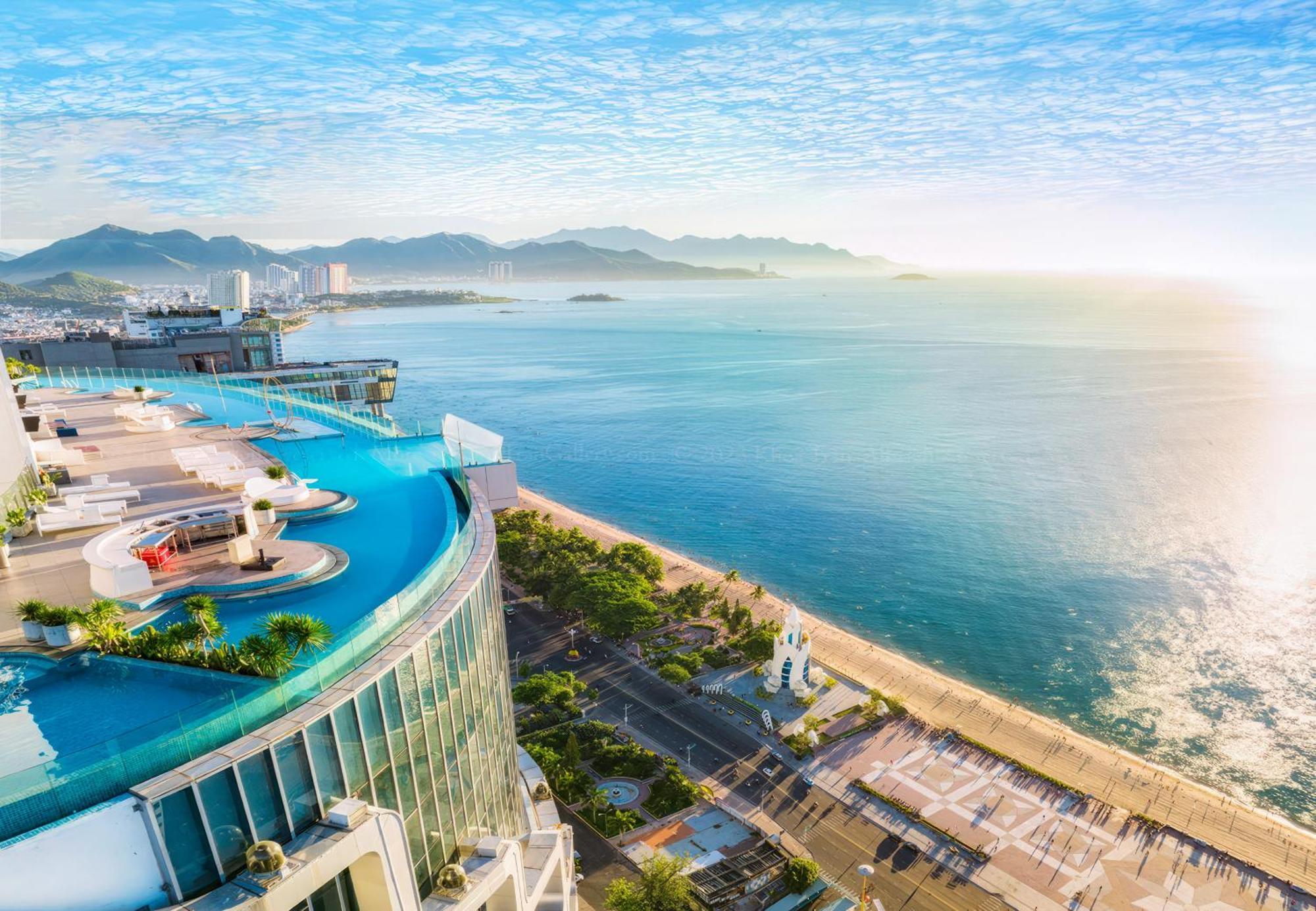 Az Five Stars Ocean View Apartment Nha Trang Eksteriør bilde